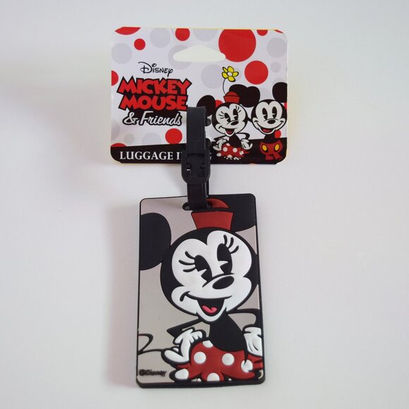 Disney Minnie Mouse Rectangular Luggage Tag - Picture 3 of 4